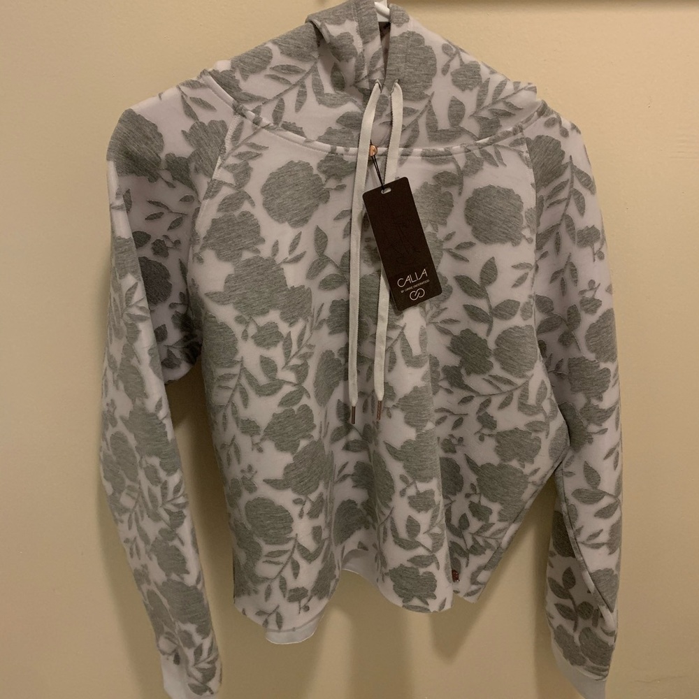 Floral Workout Hoodie